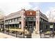 Charming brick building with unique architectural details and outdoor seating at Señor Bear restaurant at 3233 Tejon St # 103, Denver, CO 80211