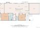 Detailed floor plan showcasing the layout of the home's main level and upper levels at 2800 S University Blvd # 170, Denver, CO 80210