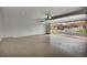 Spacious garage with epoxy flooring, offering ample space and easy maintenance at 2800 S University Blvd # 170, Denver, CO 80210