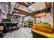 Unfinished basement featuring exposed pipes, an open ceiling, and plenty of storage space at 10530 Mount Columbia Pl, Parker, CO 80138