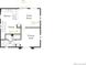 Detailed floor plan showcasing the layout of the second floor, including the kitchen and primary suite at 22172 E 38Th Pl, Aurora, CO 80019