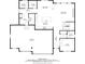 First floor plan with kitchen, living room, dining area, pantry, and laundry area at 6692 S Robertsdale Way, Aurora, CO 80016
