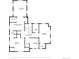 Second floor plan of a home featuring multiple bedrooms, bathrooms, and walk in closets at 1960 Hudson St, Denver, CO 80220
