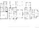 Floor plans featuring the basement and the first and second floors of the home at 1960 Hudson St, Denver, CO 80220