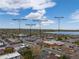 Aerial view shows the property is conveniently located near Edgewater Market and Sloans Lake at 1890 Eaton St, Lakewood, CO 80214
