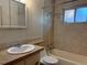 Bathroom with a tub and shower combo at 1890 Eaton St, Lakewood, CO 80214