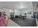 Spacious finished basement provides an excellent workout area at 20272 Terrace View Dr, Parker, CO 80134