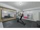 Finished basement with a large workout area and plenty of storage at 20272 Terrace View Dr, Parker, CO 80134