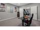 Finished basement room perfect for a gaming room and office space at 20272 Terrace View Dr, Parker, CO 80134