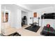 Basement workout room with exercise equipment at 10197 Quintero St, Commerce City, CO 80022