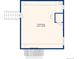 Well-lit workshop area ideal for hobbies and projects, measures 20'4