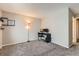 Cozy bedroom with a workspace and ample closet space at 1475 S Quebec Way # H38, Denver, CO 80231