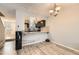 Kitchen features granite countertops, dark cabinets, and stainless steel appliances at 1475 S Quebec Way # H38, Denver, CO 80231