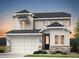 Charming two-story home with stone accents, a covered porch, and an attached two-car garage at 3341 N Buchanan Way, Aurora, CO 80019