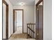 Hallway with carpet and access to several rooms at 4653 Kirkwood St, Boulder, CO 80301