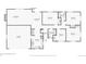 Floor plan showing layout of living room, dining room, bedrooms, kitchen, bathrooms, and garage at 3179 S University Blvd, Englewood, CO 80113
