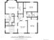 Layout displaying primary bedroom, Gathering room, bathrooms, and additional bedrooms at 3476 Beeler Ct, Denver, CO 80238