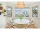 Charming breakfast nook features a window with views to the outside at 469 Tripp Dr, Golden, CO 80401