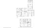 Two floor plans showing first floor with living spaces and basement with laundry and bonus room at 8641 Lowell Blvd, Westminster, CO 80031