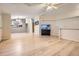 Spacious living room boasting hardwood floors, neutral walls, and a cozy ambiance at 1062 Pinon Ln, Elizabeth, CO 80107