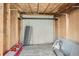 View of the interior of a shed showing construction material and wood plank floor at 1062 Pinon Ln, Elizabeth, CO 80107