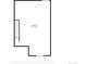 Basement floor plan featuring stairs from the main floor and dimensions at 10165 E 59Th Ave, Denver, CO 80238