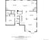 Detailed floor plan showcasing the layout of the first floor of the home at 42311 Forest Oaks Dr, Elizabeth, CO 80107