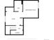 Basement floor plan of the home at 7883 S Windermere Cir, Littleton, CO 80120