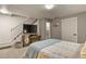 Finished basement bedroom, stairs, and ensuite bathroom for added convenience at 265 N Holcomb St, Castle Rock, CO 80104