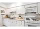 Well-maintained kitchen featuring white cabinetry and modern appliances at 665 Washington St # 5B, Denver, CO 80203