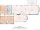 Layout featuring primary bedroom, kitchen, living room, dining area, and Gathering room with measurements at 6330 E Vassar Ave, Denver, CO 80222