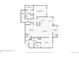 An open floor plan showcasing the layout of the primary bedroom, kitchen, living room, balcony, and other rooms at 7462 S Quail Cir # 426, Littleton, CO 80127