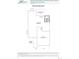 Unfinished basement plan including space for stairs, patio, and garage above at 1288 Stillspring Ln, Castle Pines, CO 80108