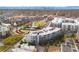 An aerial shot shows a lovely Primary-planned community and its great location near a park at 2958 Syracuse St # 306, Denver, CO 80238