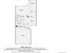 Detailed floor plan shows the layout of the first floor, including living room and kitchen at 3181 Firenze Pl, Highlands Ranch, CO 80126