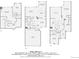 Detailed floor plan showcasing the layout and dimensions of the home's three floors with labeled rooms at 3181 Firenze Pl, Highlands Ranch, CO 80126