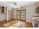 Eat in kitchen featuring sliding door access to an outdoor patio at 7065 S Willow St, Centennial, CO 80112