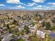Spacious neighborhood featuring mature trees, well-spaced houses, and a serene atmosphere at 882 E Briarwood Cir, Centennial, CO 80122