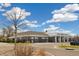 Exterior view of The Goddard School featuring modern architecture, landscaping, and ample parking at 882 E Briarwood Cir, Centennial, CO 80122