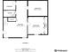 Floor plan showing the layout of the bedrooms, bathroom, and storage on Floor 1 at 530 Windmill Rd, Castle Rock, CO 80108