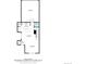 Floor plan showcasing a living room, kitchen, dining area, pantry, and bathroom, with precise measurements of each space at 9804 Rosalee Peak St, Littleton, CO 80125