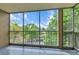 Large screened-in balcony provides plenty of space for outdoor enjoyment at 13606 E Bates Ave # 304, Aurora, CO 80014