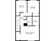Third floor plan features primary bedroom, two bedrooms, and two baths at 421 E Highline Cir, Centennial, CO 80122