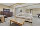 Basement living area featuring comfortable seating and coffee table at 2618 Bellavista St, Castle Rock, CO 80109