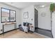 Inviting entryway with a console table, stylish decor, and a well-lit space at 6680 E Mississippi Ave # 3, Denver, CO 80224