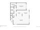 Floor plan showing the layout of the home, including the location of rooms and dimensions at 6680 E Mississippi Ave # 3, Denver, CO 80224
