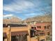 An outdoor view of a mountain taken from a high-rise building at 1203 Washington Ave # 201, Golden, CO 80401