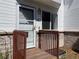 Front entrance to the property with the address on the wall at 1339 Sumner St # B, Longmont, CO 80501