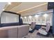 Custom airplane themed theater room designed for an immersive entertainment experience at 4719 Beverly Ln, Erie, CO 80516