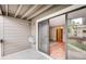 The patio offers an indoor and outdoor living, with a sliding door at 4896 S Dudley St # 4-7, Littleton, CO 80123